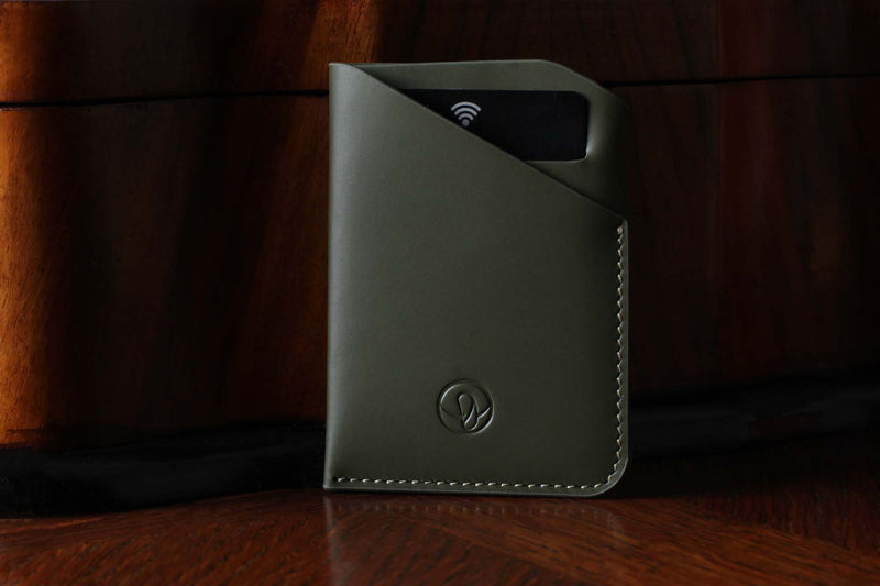 Earth/C 'MNML' Card Holder 'OLIVE'