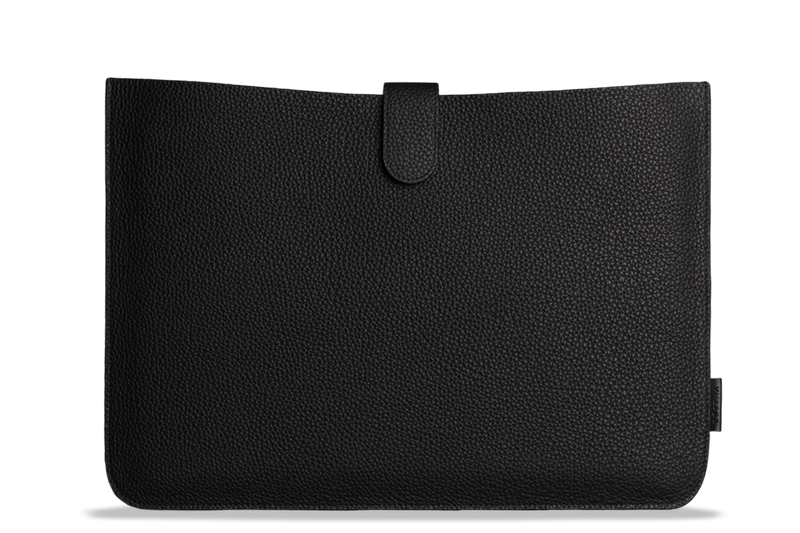 Atelier/C  'SLIM' Leather Sleeve for MacBook Pro 14 inch  'NOIR'