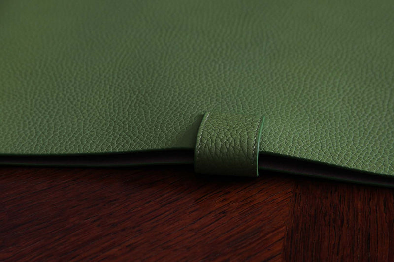 Atelier/C  'SLIM' Leather Sleeve for MacBook Pro 14 inch  'LEAF'