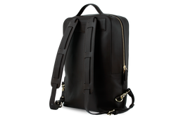 Earth/C 'Downtown X' Leather Backpack 'MOCHA'